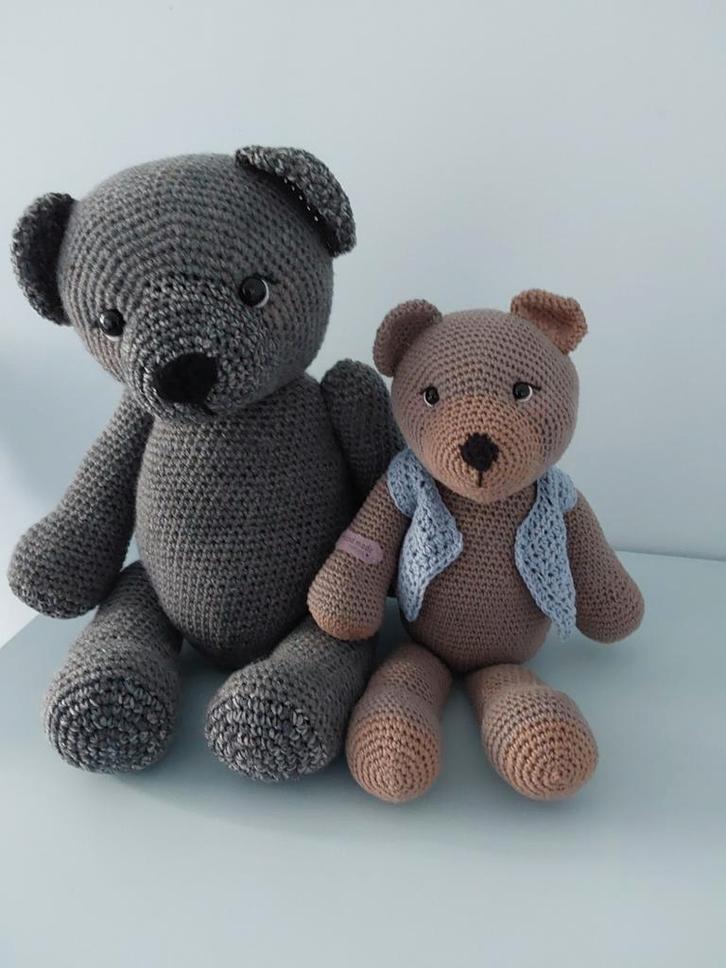Gehaakte Beren, Kinderen en Baby's, Speelgoed | Knuffels en Pluche, Nieuw, Ophalen of Verzenden