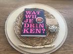 Wat wil je drinken? - Jacqueline van Lieshout, Ophalen of Verzenden, Nieuw