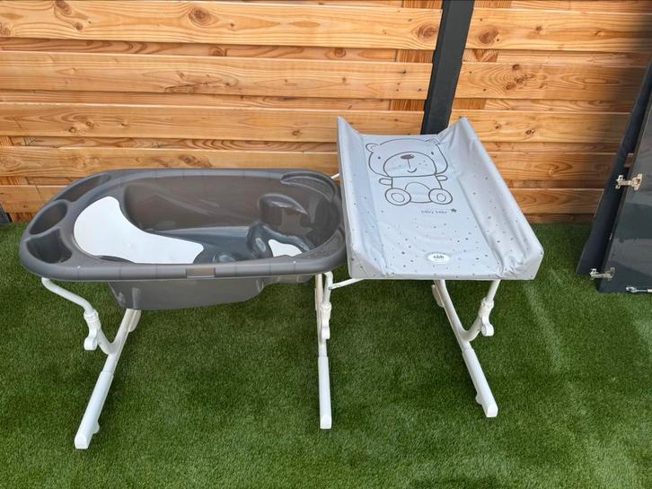 Badset met aankleedkussen, Kinderen en Baby's, Badjes en Verzorging, Overige typen, Overige merken, Ophalen