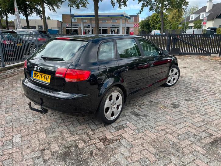 Audi A3 1.6 Sportback 85KW 2006 Zwart, Auto's, Audi, Particulier, A3, Benzine, C, Hatchback, Handgeschakeld, Origineel Nederlands