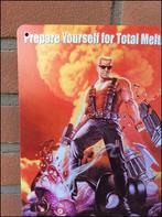 Duke Nukem 3D Metalen bord Poster Retro pc game, Spelcomputers en Games, Shooter, 1 speler, Nieuw, Ophalen of Verzenden