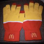Mcdonalds rood geel witte handschoenen, Ophalen of Verzenden, Nieuw, Handschoenen