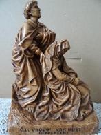Vintage Mariabeeld O. L. Vrouw van Rust Heppeneert 19cm 1960, Verzamelen, Ophalen of Verzenden, Zo goed als nieuw, Beeld(je), Christendom | Katholiek