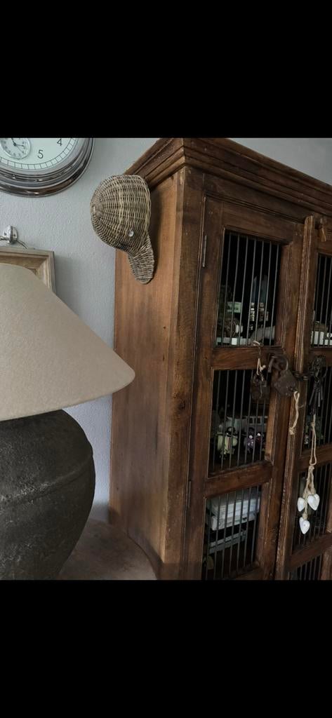 Super gave traliekast gezien in Landelijk Wonen 2026, Huis en Inrichting, Kasten | Overige, Ophalen, Zo goed als nieuw