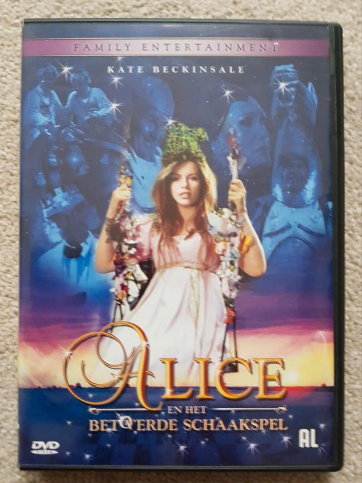 Alice en het betoverde schaakspel fantasie film dvd kinderen, Cd's en Dvd's, Dvd's | Kinderen en Jeugd, Zo goed als nieuw, Film
