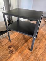 Nachtkastje IKEA Kast KNARREVIK Zwart Metaal, Ophalen of Verzenden, Zo goed als nieuw, Metaal of Aluminium, Minder dan 45 cm
