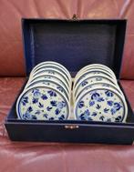 Delfts antieke coaster-set, Ophalen of Verzenden