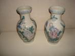 2 vazen Chinees porselein, Huis en Inrichting, Woonaccessoires | Vazen, Wit, Aardewerk of Porselein, Ophalen of Verzenden, Zo goed als nieuw