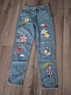 Flower power jeans, Ophalen of Verzenden, Zo goed als nieuw, Blauw, W28 - W29 (confectie 36)