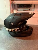 MThelmets crosshelm maat m (58) + crossbril + hoes, Ophalen of Verzenden, Gebruikt, Medium