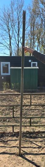 Ijzeren palen voor evt. omheining, Ophalen, Gebruikt, 180 tot 250 cm, Palen