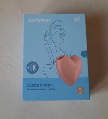NIEUW- Cutie Heart massage- apparaat - Roze
 beschikbaar voor biedingen