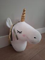 Mooie unicorn, eenhoorn wandknuffel, wanddecoratie H&M HOME, Ophalen of Verzenden, Zo goed als nieuw, Wanddecoratie