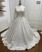 44/46 maat kant bruidsjurk, Ozlem__bahadir@hotmail.com, Ophalen of Verzenden, Zo goed als nieuw, Oz