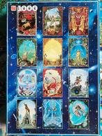Puzzel 1000 stukjes: De 12 tekens van de Zodiac, Hobby en Vrije tijd, Denksport en Puzzels, Ophalen of Verzenden, 500 t/m 1500 stukjes