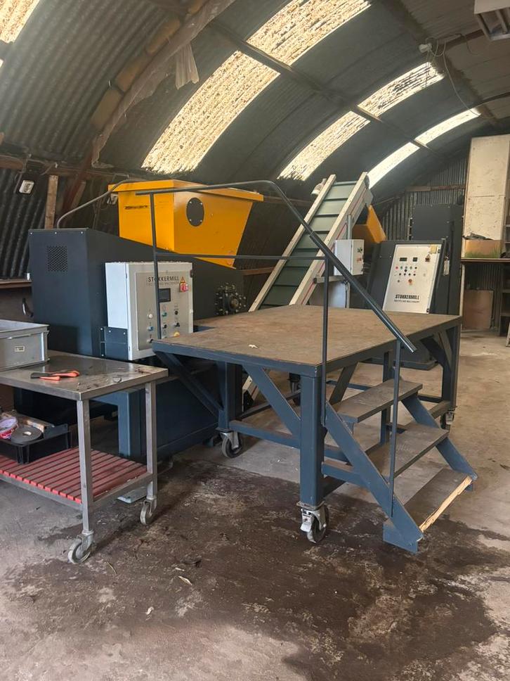 Stokkermill Shredder line compleet, Auto-onderdelen, Overige Auto-onderdelen, Ophalen of Verzenden