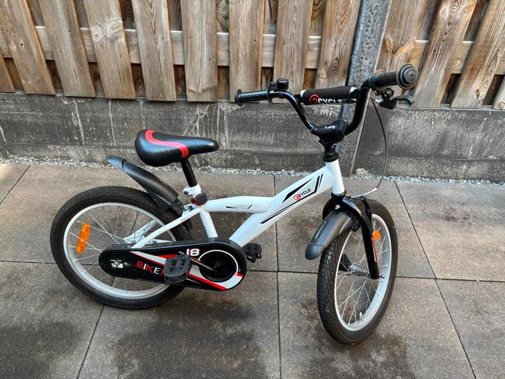 Kinderfiets 18 inch, Fietsen en Brommers, Fietsen | Kinderfietsjes, Zo goed als nieuw, 16 tot 20 inch, Ophalen of Verzenden