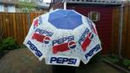 Pepsi parasol, Gebruikt, Ophalen