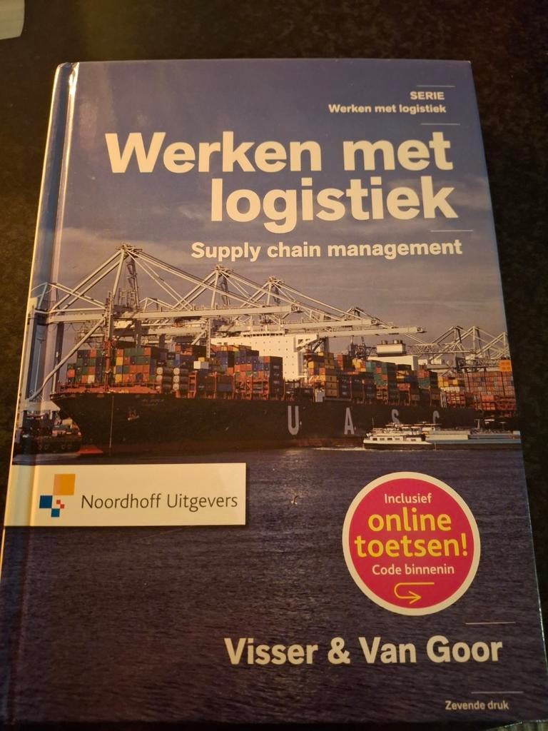 Ad van Goor - Werken met logistiek, Ad van Goor; Hessel Visser, Sociale wetenschap, Ophalen of Verzenden, Zo goed als nieuw