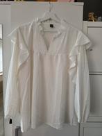 Witte blouse, Kleding | Dames, Blouses en Tunieken, Wit, Maat 46/48 (XL) of groter, Ophalen of Verzenden, Zo goed als nieuw