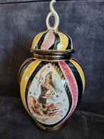 prachtige vintage vaas met deksel, Ophalen of Verzenden