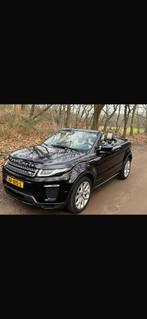 Range rover evoque cabriolet automaat, Auto's, Automaat, Zwart, 4 cilinders, Cabriolet