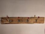 Vintage retro handgemaakte houten kapstok. 87cm bij 14cm, Minder dan 100 cm, Zo goed als nieuw, Hout, Wandkapstok