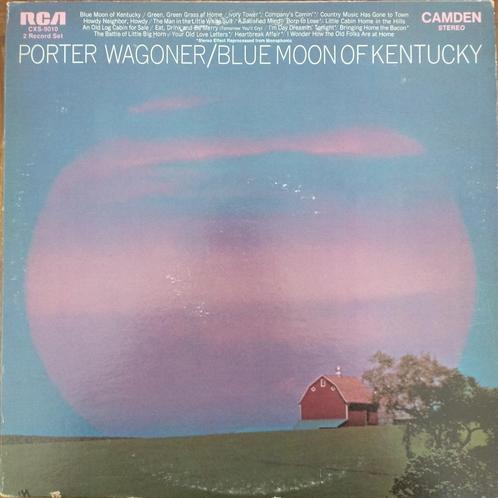 Porter Wagoner LP - Blue Moon of Kentucky, Cd's en Dvd's, Vinyl | Country en Western, Gebruikt, 12 inch, Ophalen of Verzenden