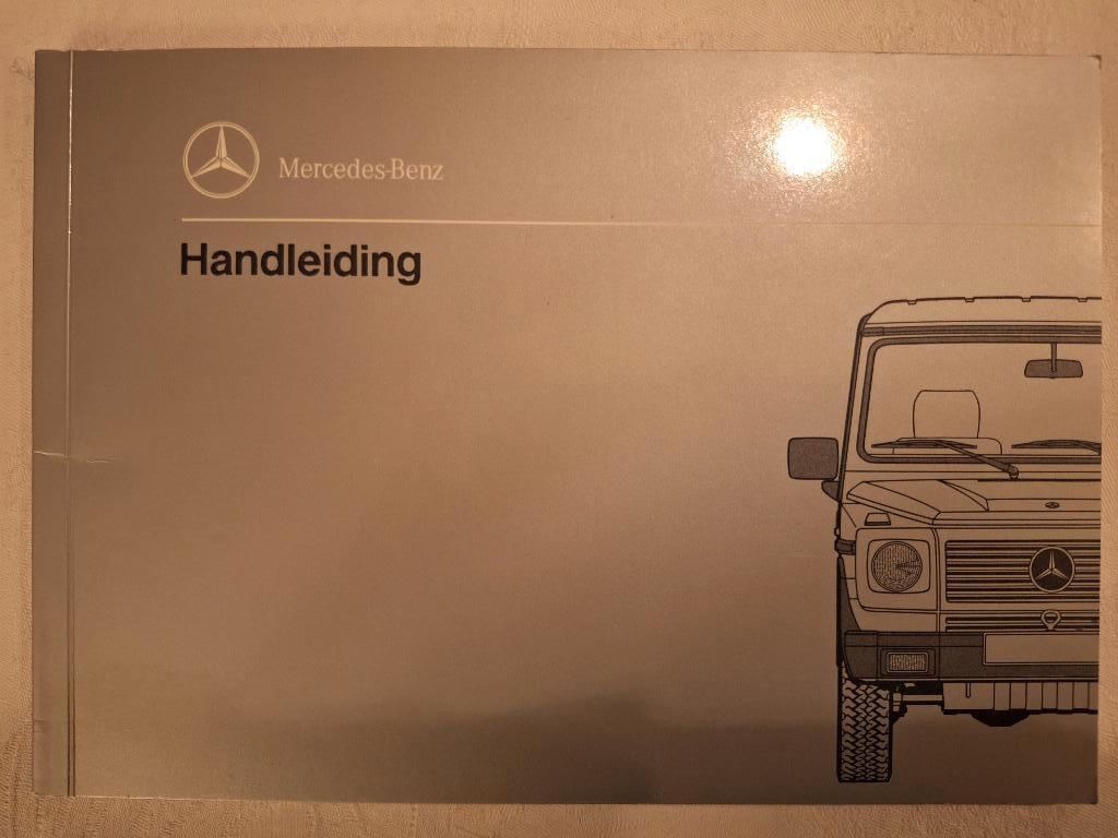 Mercedes G-klasse 230 GE 300 GE 250 GD 300 GD BM 463, Auto diversen, Handleidingen en Instructieboekjes, Ophalen of Verzenden