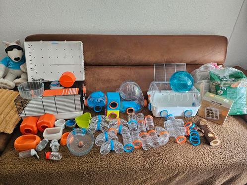 2 hamsterkooien van Ferplast, Dieren en Toebehoren, Knaagdieren en Konijnen | Hokken en Kooien, Gebruikt, Kooi, Cavia, Hamster