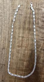 Ketting Tibet zilver platte Koningsschakel 60 CM -NIEUW-, Ophalen of Verzenden, Nieuw, Zilver, Overige materialen