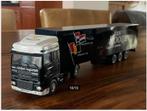 DAF miniatuur van Van Rooijen BV. met donkerblauwe oplegger, Ophalen, Zo goed als nieuw, Bus of Vrachtwagen, Overige merken