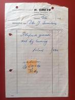 oude rekening Smets uit Maasbree, Ophalen of Verzenden, Brief