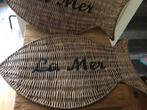 Riviera Maison Placemats - Set van 2, Ophalen, Schaal, Zo goed als nieuw, Riet