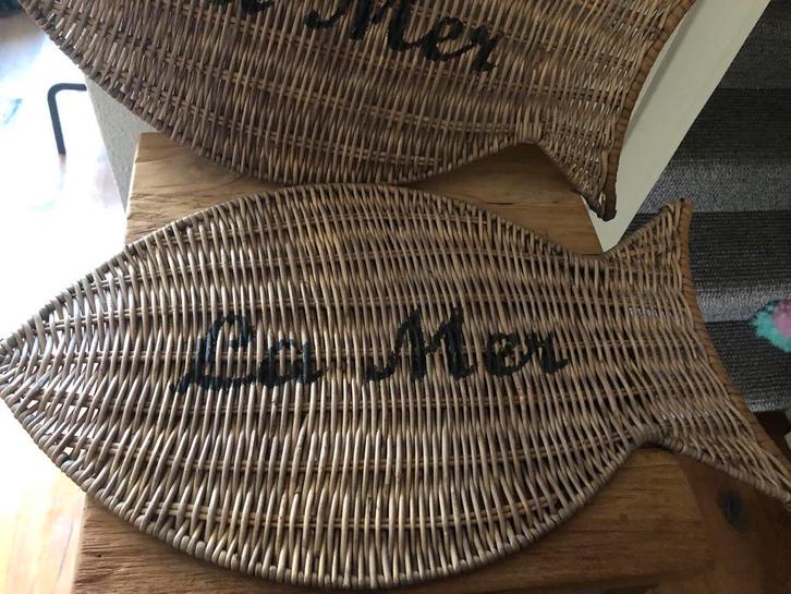 Riviera Maison Placemats - Set van 2, Huis en Inrichting, Woonaccessoires | Schalen en Manden, Zo goed als nieuw, Schaal, Overige vormen