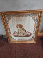 Antiek Geborduurd Schilderij 1868, Antiek en Kunst, Ophalen