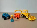 Duplo set Bod de Bouwer Scrambler Dizzie Scoop, Ophalen of Verzenden, Zo goed als nieuw, Duplo
