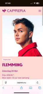 Gezocht: 1 kaartje Flemming caprera 15:30, Eén persoon