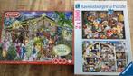 4 puzzels van 1000 stukjes, Ophalen of Verzenden, Zo goed als nieuw