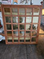 vintage raamkozijn hardhout, Doe-het-zelf en Verbouw, Glas en Ramen, Ophalen of Verzenden, Gebruikt, Minder dan 80 cm, Gevelraam of Ruit