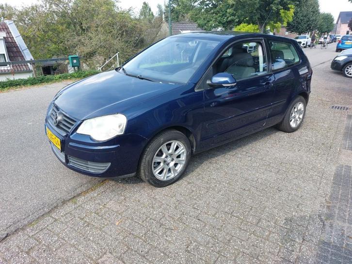 Volkswagen Polo 1.2 40KW 2007 Blauw AIRCO apk 2026, Auto's, Volkswagen, Bedrijf, Polo, ABS, Airbags, Airconditioning, Centrale vergrendeling