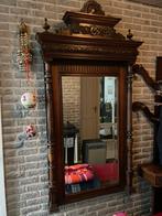Antieke Grote Spiegel - 161x92 cm hal, slaapkamer, Antiek en Kunst, Antiek | Spiegels, Ophalen, Rechthoekig, 50 tot 100 cm, 150 tot 200 cm