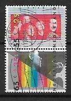 Nederland 1363, 1364, Verzenden, Na 1940, Gestempeld