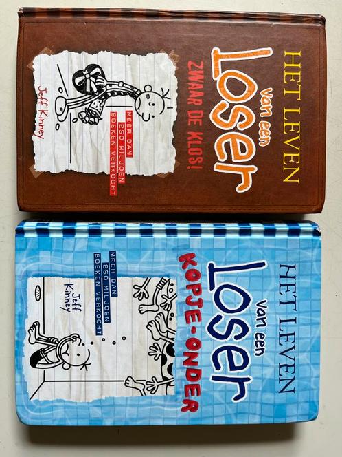 Het leven van een Loser - 2 boeken, Boeken, Kinderboeken | Jeugd | onder 10 jaar, Gelezen, Fictie algemeen, Ophalen of Verzenden