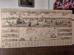 Oude landkaart van Rotterdam 1665. Maten 122 x 63 cm, 2000 tot heden, Landkaart, Nederland, Ophalen
