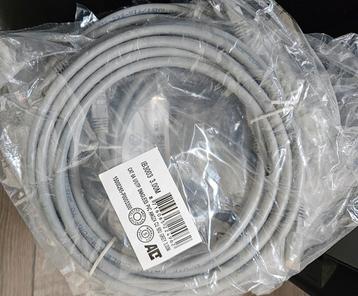 18x Grijze 3M U/UTP CAT6A patchkabel snagless RJ45  beschikbaar voor biedingen