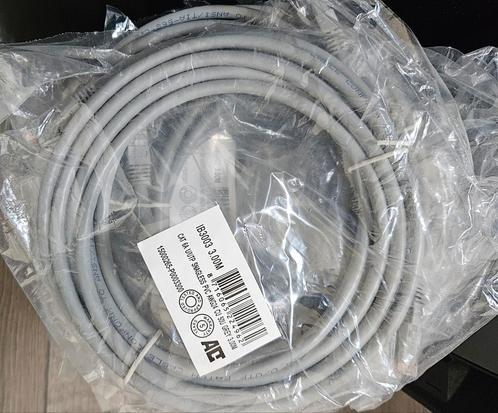 18x Grijze 3M U/UTP CAT6A patchkabel snagless RJ45, Computers en Software, Pc- en Netwerkkabels, Nieuw, Ophalen of Verzenden