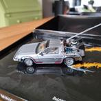 Minichamps De Lorean Back to the future 1/43, Hobby en Vrije tijd, Modelauto's | 1:43, Ophalen of Verzenden, Nieuw, Auto, MiniChamps