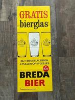 Oude affiche Breda bier 3 hoefijzers, Ophalen of Verzenden, Gebruikt, Overige typen, Overige merken
