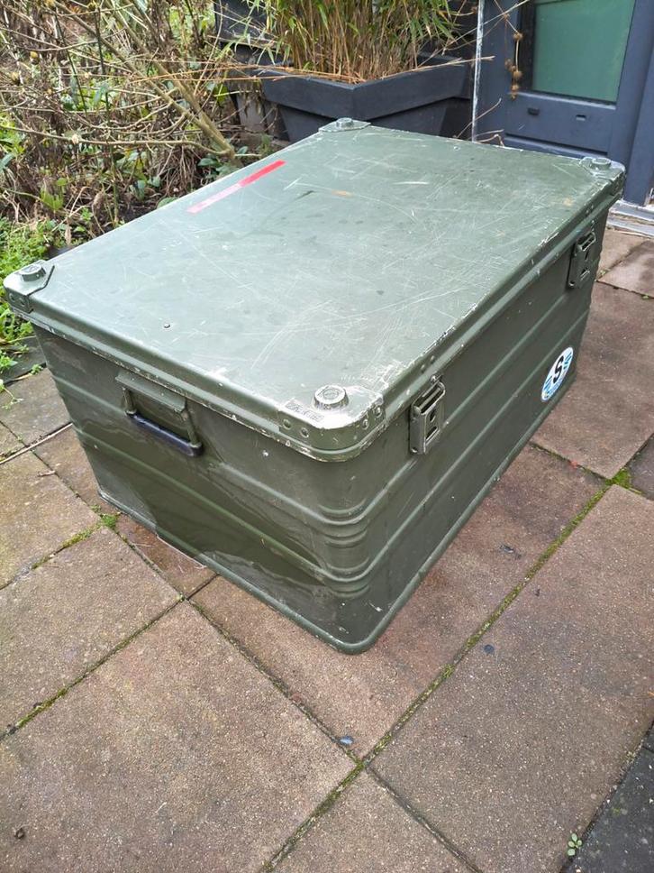 Zarges Aluminium Kist, 74x54x38 cm, Caravans en Kamperen, Kampeeraccessoires, Gebruikt, Ophalen